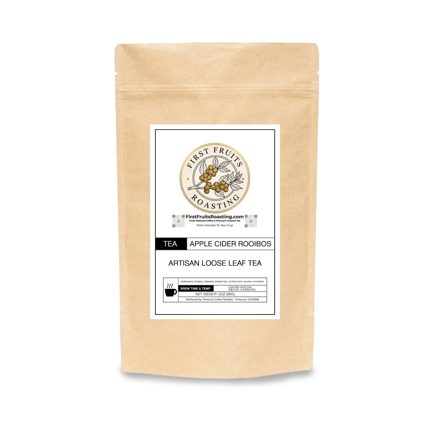 Apple Cider Rooibos - First Fruits Roasting